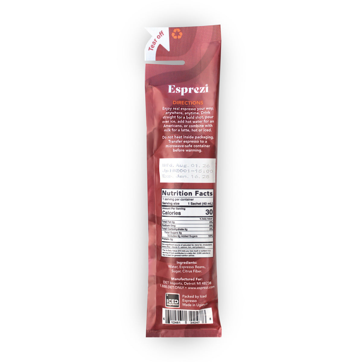 Sweetened Original Esprezi — 6 Pack