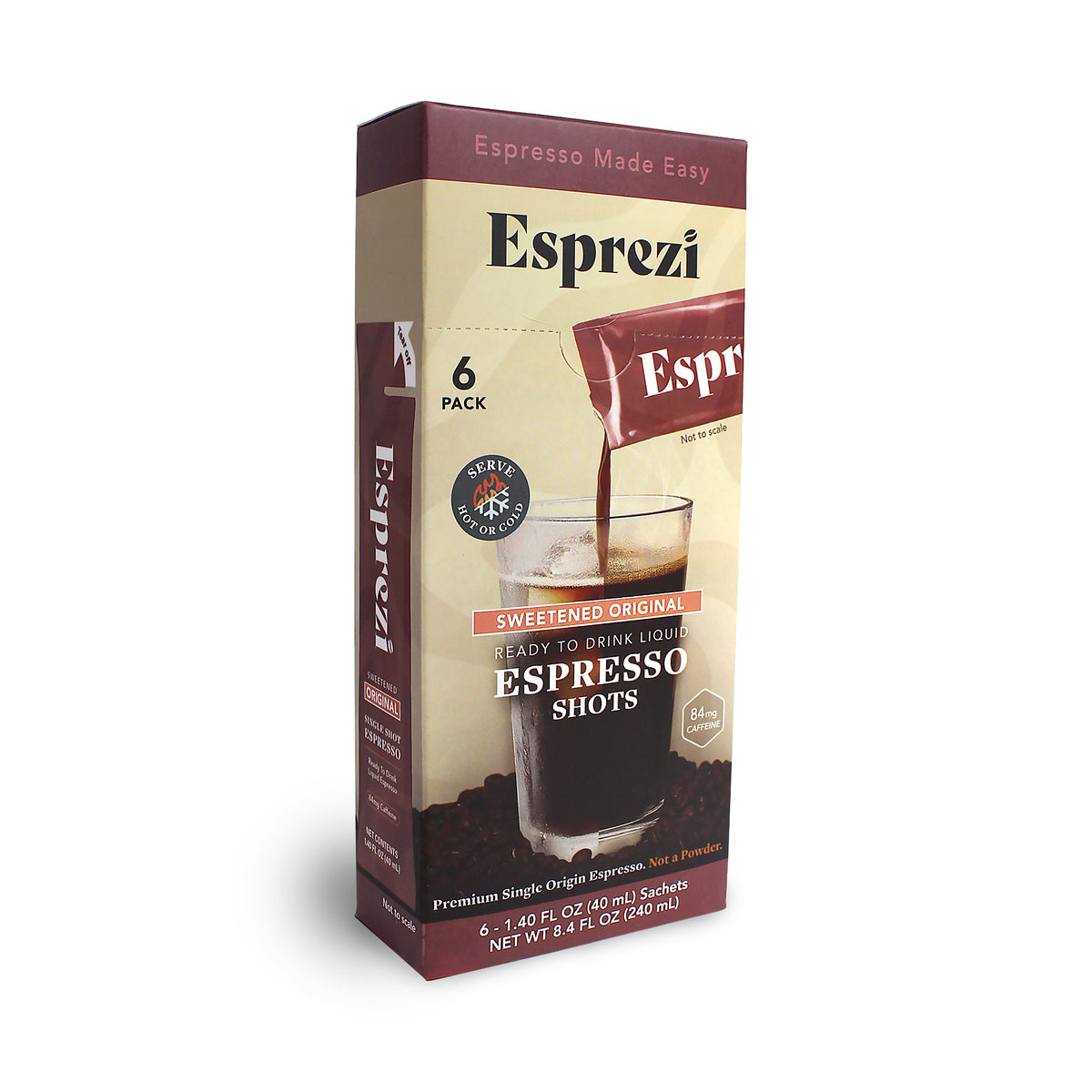 Sweetened Original Esprezi — 6 Pack